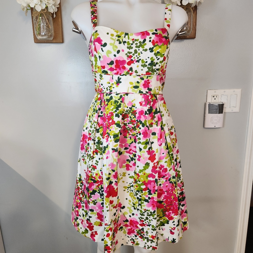 Jessica Howard Floral Fit & Flare Sun Dress